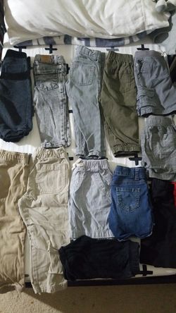 Boys pants, jeans, and shorts