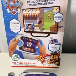 Paw Patrol Leap Frog Learning Game
