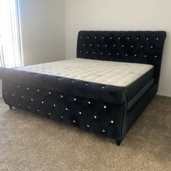 $899 Brand New King Bed Frame With Mattress (Read Description Below)