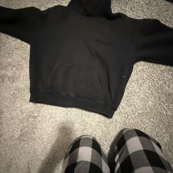 Both essentials hoodie and shorts 