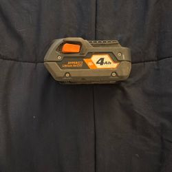 Rigid 18v 4AH Hyper Lithium Ion Battery 
