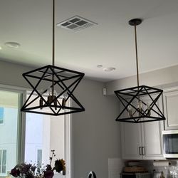 Modern Pendant Lights - Great Price! ($50 Each)