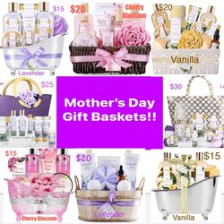 NEW Mother’s Day Gift Baskets