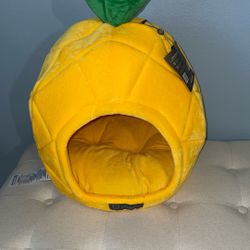 NEW! NANDOG PINEAPPLE 🍍 Cave PET Bed For KITTY 🐱 PUPPY 🐶 DOG  🐩 CAT  🐈 Gift 🎁 ❤️