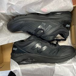 New Balance 847 v4 Athletic Motion Control Walking Shoes - Black