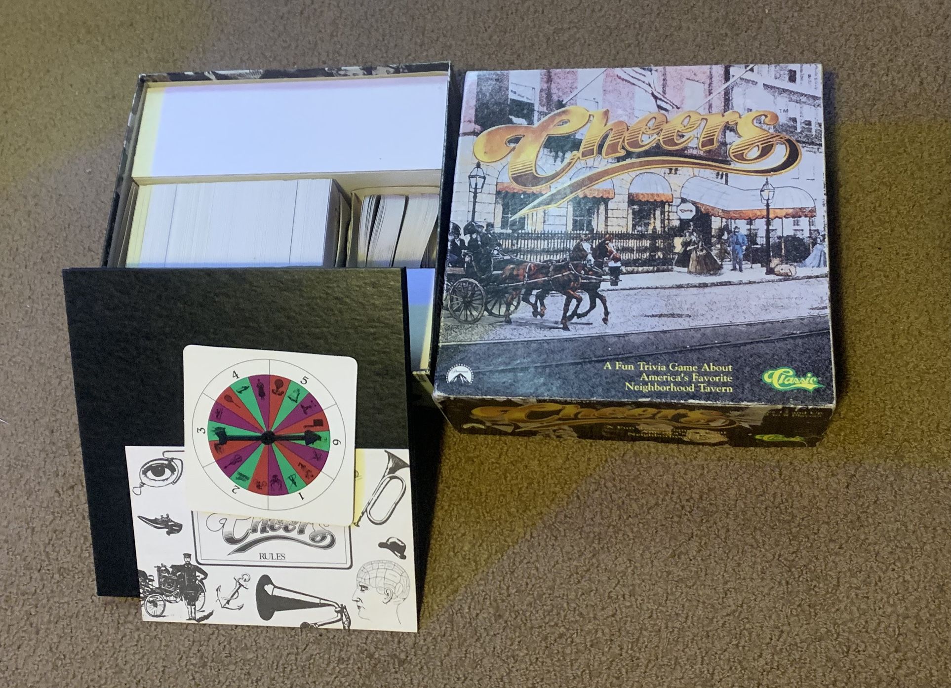 CHEERS Board Game Like New