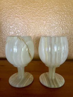   Marble Chalice or Goblets