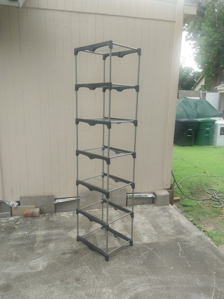 7 - Tier Clothes Storage Shelve