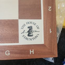 Chess Board -  HOUSE OF STAUNTON - New