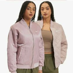 Nike Women's Sportswear Reversible Varsity Bomber Jacket