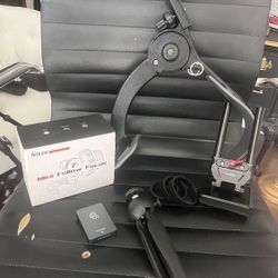 DSLR Camera Equipment Gear ( Nitze Follow Focus / Rail Chest Pad / Manfrotto Mini Tripod)
