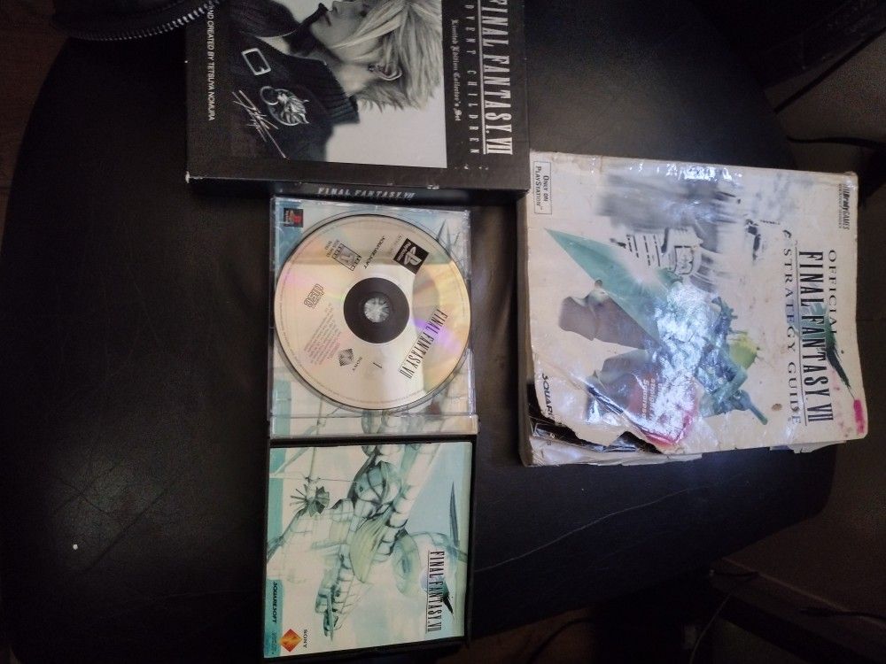 Ff7, Finial Fantasy Vii , Collection, Game, Hide, Advent Children
