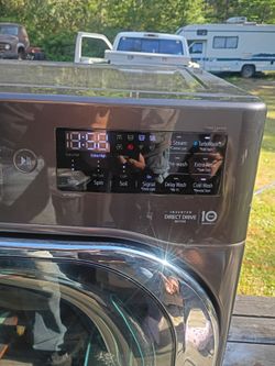 2024 LG washer side loader used but still in good shape