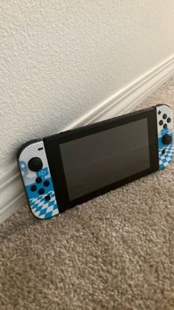 Nintendo Switch with Custom Joy-Con Skins