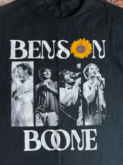 Benson Boone Black XL Concert T-Shirt