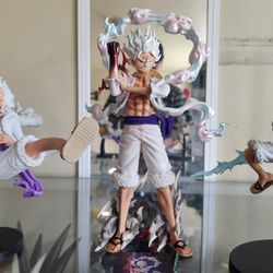 One Piece Gear 5 Resin Statue Figure Bundle