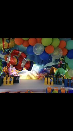 Finding Nemo party decorations