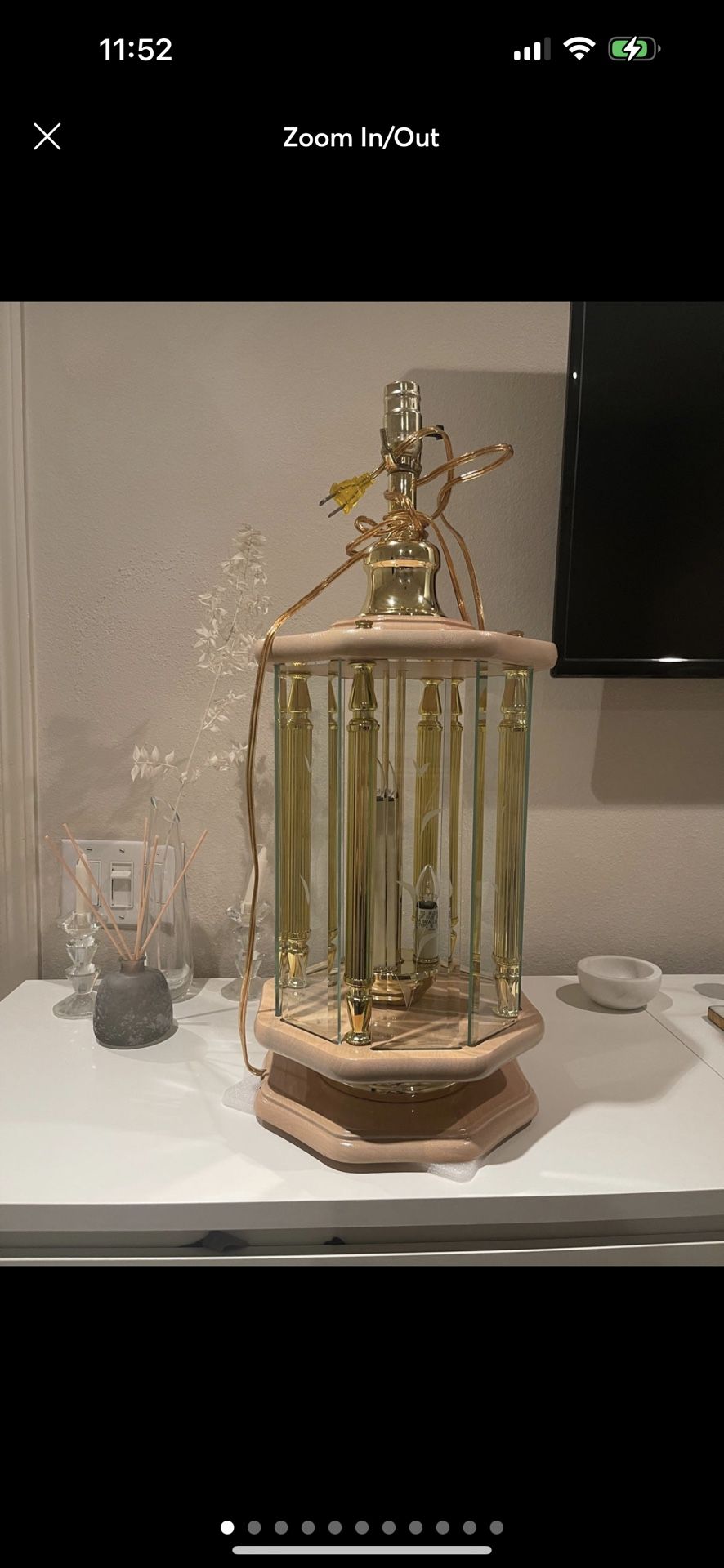 Vintage Anthony California Lamp