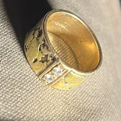 14k Alaska Gold Ring 