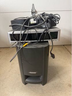 Bose 3-2-1 surround system no remote.