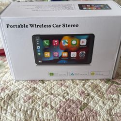 Portable Wireless Car stereo 