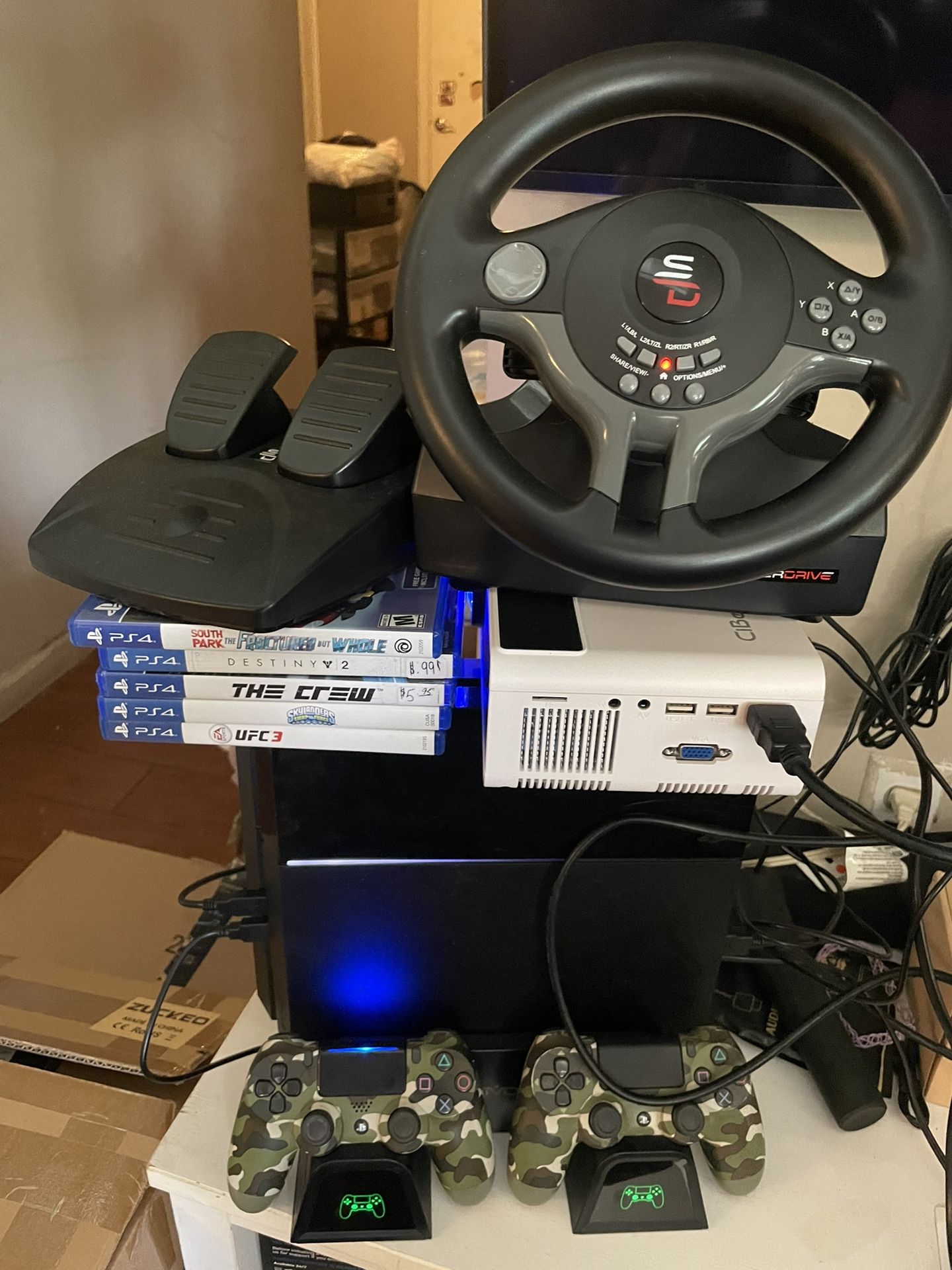 PS4 Bundle With Projector