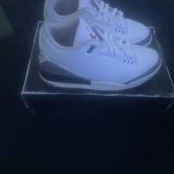 Jordan 3 White Cement Reimagined (size Us  8.5M