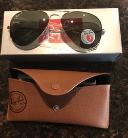 Ray Ban Polarized Aviator Sunglasses