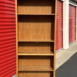 Oak Bookshelf 