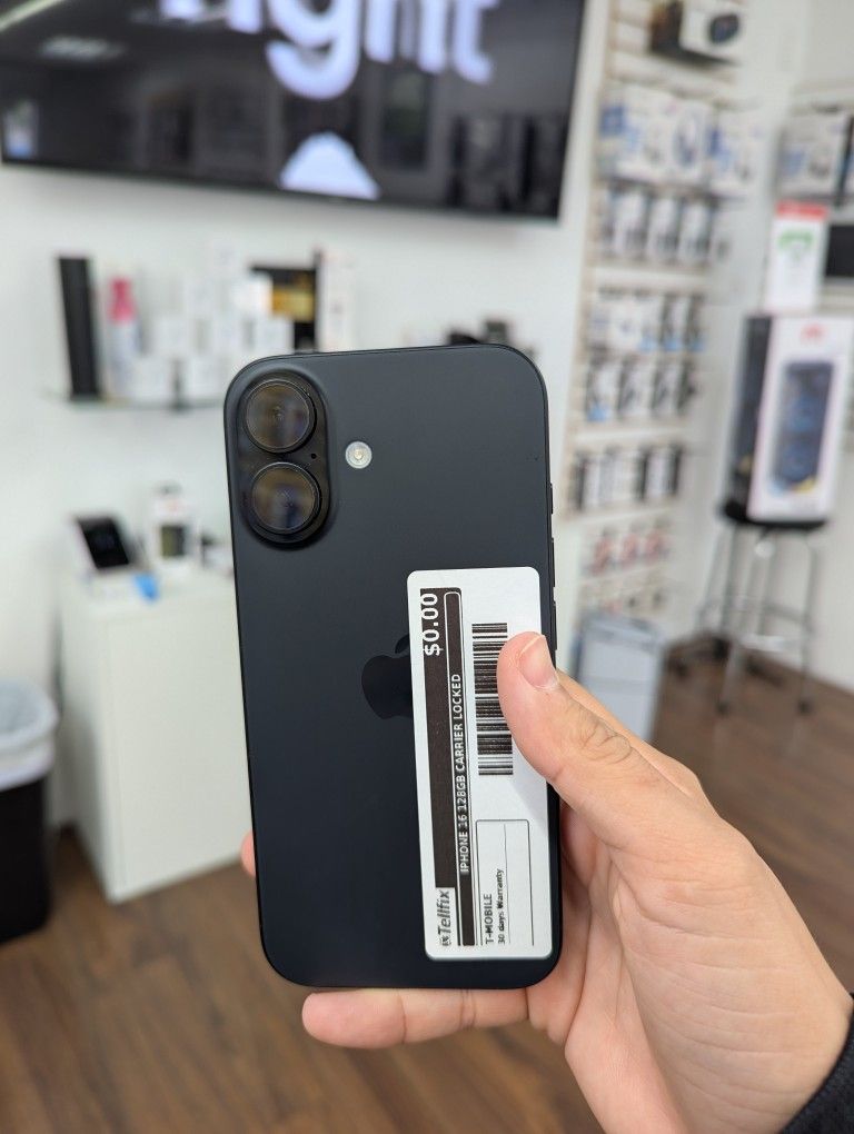 iPhone 16 T-Mobile 128gb 