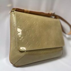 Louis Vuitton Thompson M91123 Shoulder Bag Yellow Womens Authentic 