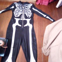 Brand New Halloween Skeleton Outfits Small