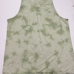 Lululemon Green Tie-Dye Tank Top Size L