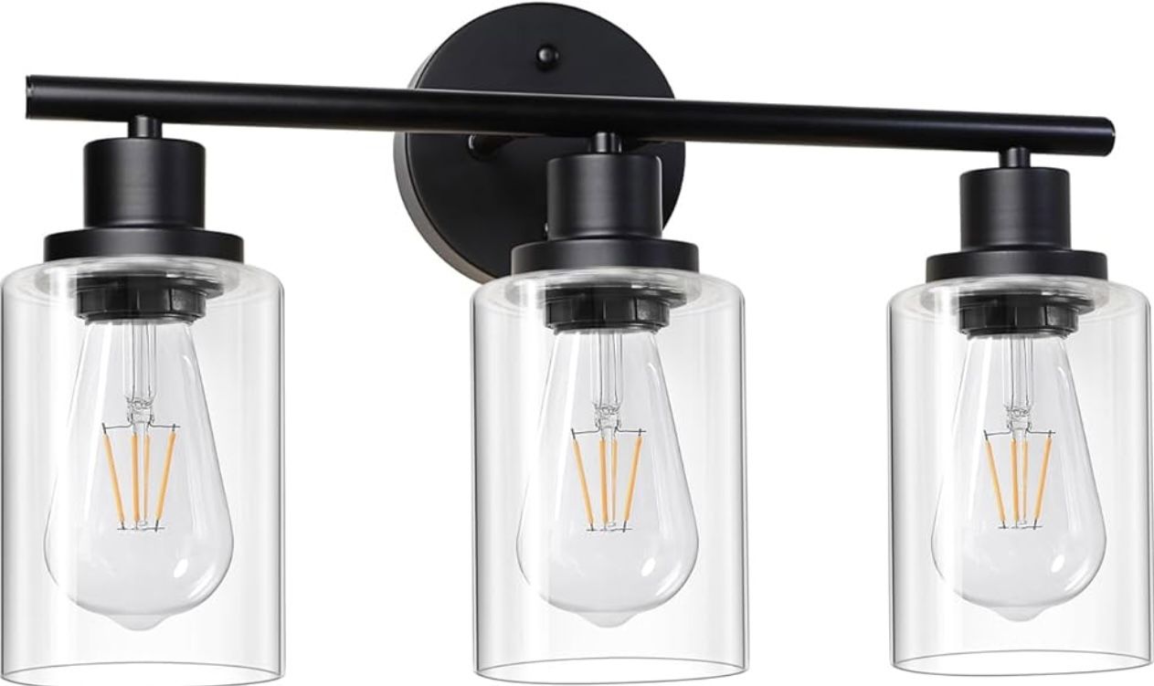 Modern 3 Light Bathroom Fixture