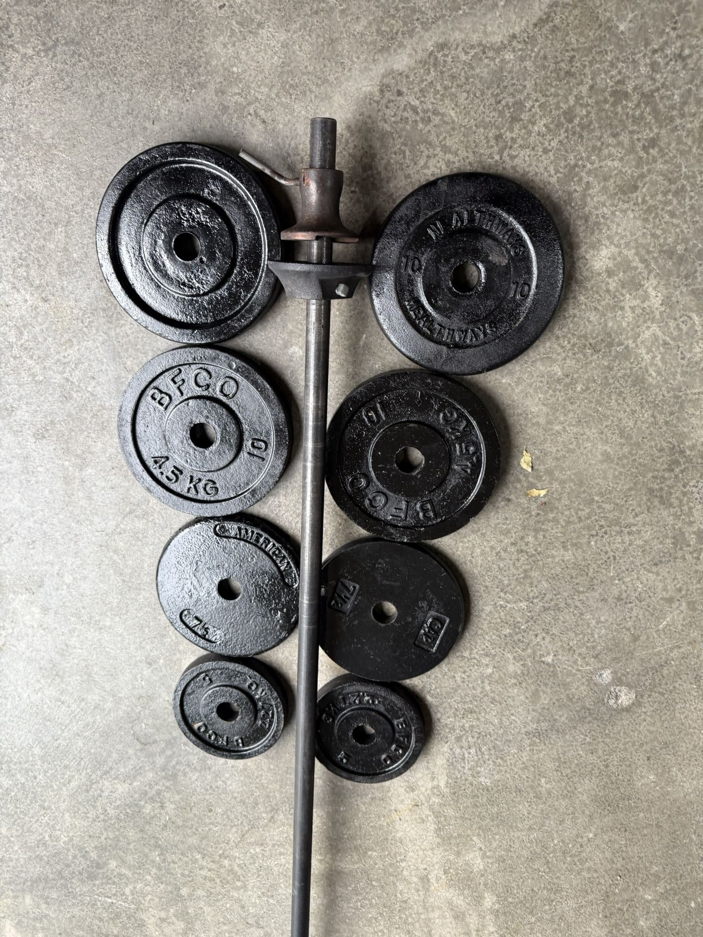 Weights Bar Set