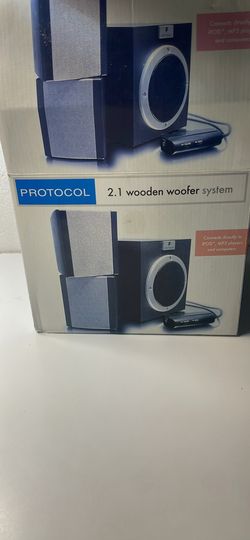 Protocol 2.1 wooden woofer system