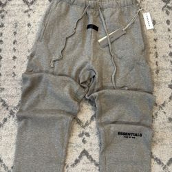 Dark Oatmeal Essentials Sweatpants Size L
