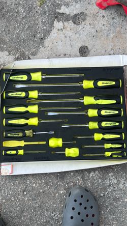 snap on 15pc screwdrivers