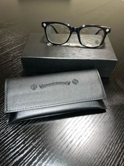 Chrome heart glasses