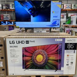 LG 86-inch UHD 4K Smart TV (2024 Model 3 Year Factory Warranty 