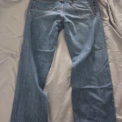Levis-size 38 Waist 32 Long-used-550