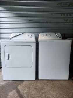 Whirlpool washer and dryer