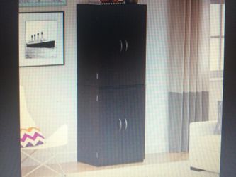Mainstays Storage Cabinet, Cinnamon Cherry