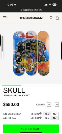 Collectible Decks. SKATEROOM. Baker. Enjoy. Alien Workshop. Rieder. Haring. BASQIAT. Warhol Ty Segall Rodney Mullen.