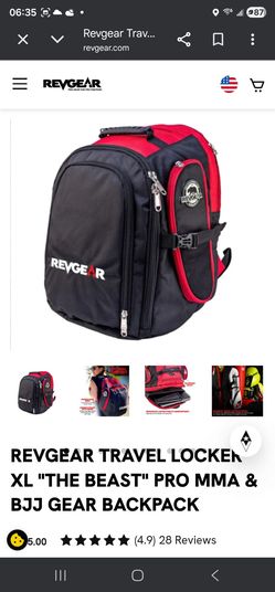 Rev gear xl mma backpack