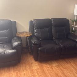 Black Couches 