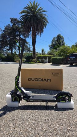 New electric scooter
