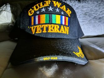Gulf War Veteran Silver Star(5) Uncle's Hero Hat