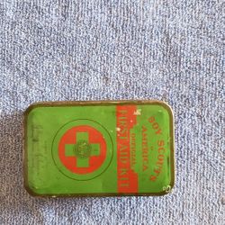 Vintage Boy Scout First Aid Tin