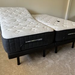 King Bed ! King Size Bed ! Ghostbed Adjustable Bed ! Split King Movable Bed ! Motorized Bed ! Power Bed ! Free Delivery 